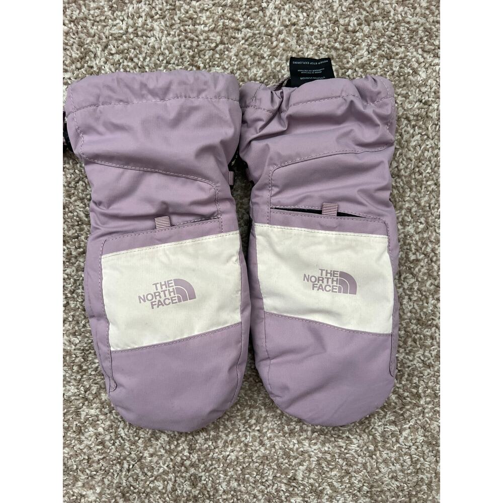 The North Face Kids Ski Mittens Youth Large L Purple Lavender Insulated Winter